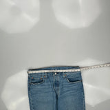 501 Levis Jeans - 36W 31L Blue Cotton