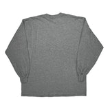 Grumpy Character From Snow White Disney Cartoon Long Sleeve T-Shirt - Large Gray Cotton