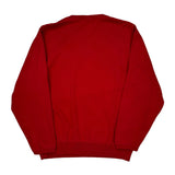 Polo By Ralph Lauren Sweatshirt - Large Red Cotton