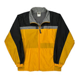 Vintage Adidas Windbreaker - Large Yellow Polyester
