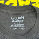 Leader Of The Pack Gildan Nascar T-Shirt - Large Black Cotton Blend