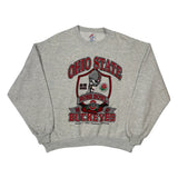 Ohio State Buckeyes Jerzees College Sweatshirt - XL Gray Cotton Blend