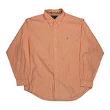 Ralph Lauren Shirt - XL Orange Cotton