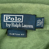 Polo By Ralph Lauren Polo Shirt - 2XL Green Cotton