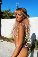 Rosella in Pink Butterfly Top