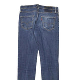 LEVI'S Mens Slim Blue Denim Slim Jeans W30 L29 Classic Cotton Blend Zip