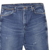 WRANGLER Womens Denim Blue Casual Shorts M W34 Classic Fit Cotton Blend