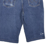 WRANGLER Womens Denim Blue Casual Shorts M W34 Classic Fit Cotton Blend