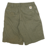 CARHARTT Mens Shorts Green Casual M W28 Cotton Blend Classic Fit