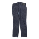 LEVI'S 511 Slim Mens Jeans Blue Slim Straight Denim Medium W32 L30 Stylish