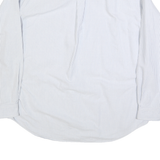 TOMMY HILFIGER Mens Blue & White Striped Shirt XL Classic Button-Down Cotton