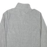 STARTER Mens Grey Plain Pullover Crew Neck Basic Knit M Lightweight Jumper