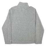 STARTER Mens Grey Plain Pullover Crew Neck Basic Knit M Lightweight Jumper