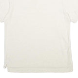 CHAPS Mens White Polo Shirt M Cotton Short Sleeve Plain Classic Fit Casual