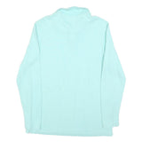 CHAPS Mens Blue Plain Pullover Jumper Crew Neck Cotton Blend S Casual