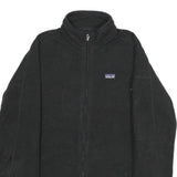 PATAGONIA Womens Black Fleece Jacket L Polyester Zip Outdoor Casual Warm