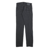 LEVI'S 511 Slim Mens Jeans Black Slim Skinny Denim Medium W29 L32 Zip Closure