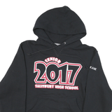 RUSSELL ATHLETIC Mens Black Senior 2017 Salisbury High School Hoodie S