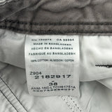 Lee Cargo Shorts - 38W 11L Grey Cotton