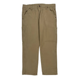 Wrangler Carpenter Trousers - 37W 30L Khaki Cotton