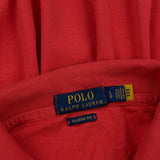 Polo By Ralph Lauren Polo Shirt - Large Red Cotton