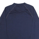 FILA Mens Navy Blue Crew Neck M Cotton Logo Sweatshirt