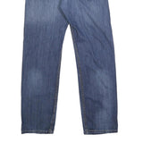 LEVI'S 505 Mens Jeans Blue Regular Straight Denim Medium W32 L32 Classic Zip