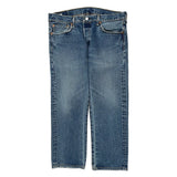 501 Levis Jeans - 34W 30L Blue Cotton