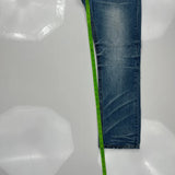 Black Hip Hop Jeans - 32W 32L Blue Cotton Blend