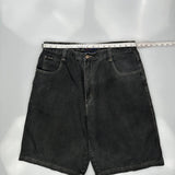 Otb Denim Shorts - 36W 10L Black Cotton