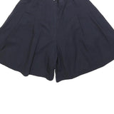 Womens Navy Blue Casual Shorts XXS W22 Cotton Blend Relaxed Fit