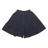 Womens Navy Blue Casual Shorts XXS W22 Cotton Blend Relaxed Fit