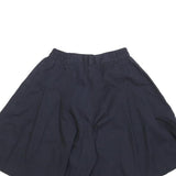 Womens Navy Blue Casual Shorts XXS W22 Cotton Blend Relaxed Fit