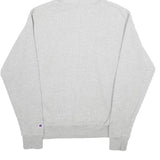 CHAMPION Mens Grey Pullover Hoodie S Cotton Blend Casual Sportswear