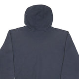 CARHARTT Mens Navy Blue Hoodie M Cotton Blend Pullover Logo Print