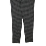 BOSS Womens Polyester Blend Black Slim Tapered Trousers W29 L28 Smart Workwear