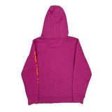 Carhartt Hoodie - Large Purple Cotton Blend