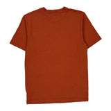 Carhartt T-Shirt - Small Orange Cotton