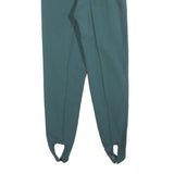 POST CARD Womens Wool Blend Blue Slim Stirrup Trousers W26 L28 Stylish Fit