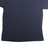 MAJESTIC Mens Navy Blue Graphic T-Shirt XL Short Sleeve Crew Neck Casual