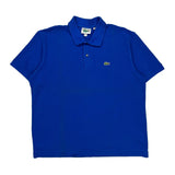 Lacoste Polo Shirt - 2XL Blue Cotton