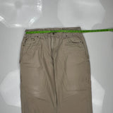 Carhartt Carpenter Trousers - 36W 27L Khaki Cotton