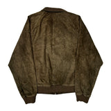 Polo By Ralph Lauren Suede Jacket - Large Brown Leather