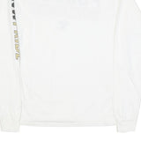 CHAMPION Mens White Purdue Northwest Long Sleeve Crew Neck T-Shirt M