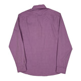 Tommy Hilfiger Slim Fit Shirt - Large Purple Cotton