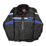 Zero Zone Graphic Ski Jacket - XL Blue Polyester