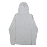 UNDER ARMOUR Mens Grey South Lacrosse Pullover Hoodie S Cotton Blend Casual