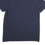 TOMMY HILFIGER Mens Blue Short Sleeve Plain Polo Shirt XL Casual Cotton