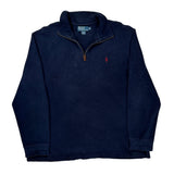 Polo By Ralph Lauren 1/4 Zip - XL Navy Cotton