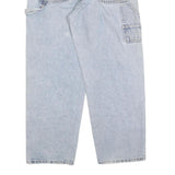 CARHARTT Mens Jeans Blue Relaxed Straight Denim Light W33 L32 Workwear